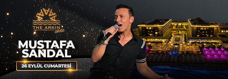 The Arkin İskele – Mustafa Sandal Konser Afişi