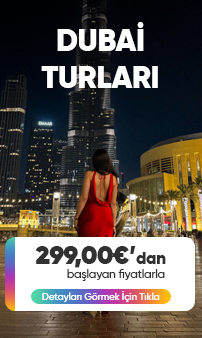 299,00€'dan Başlayan Fiyatlarla – Tatilkaresi