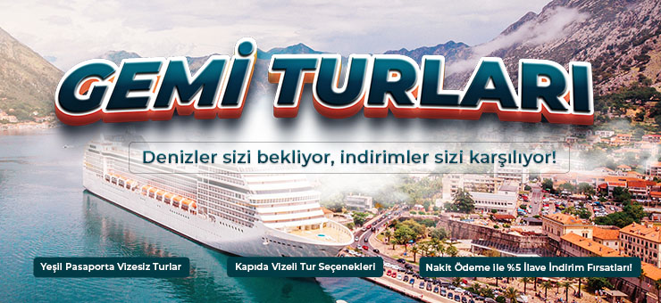 Denizler sizi bekliyor, indirimler sizi karşılıyor!