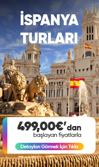 İspanya Turları – 499,00€'dan Başlayan Fiyatlarla – Tatilkaresi