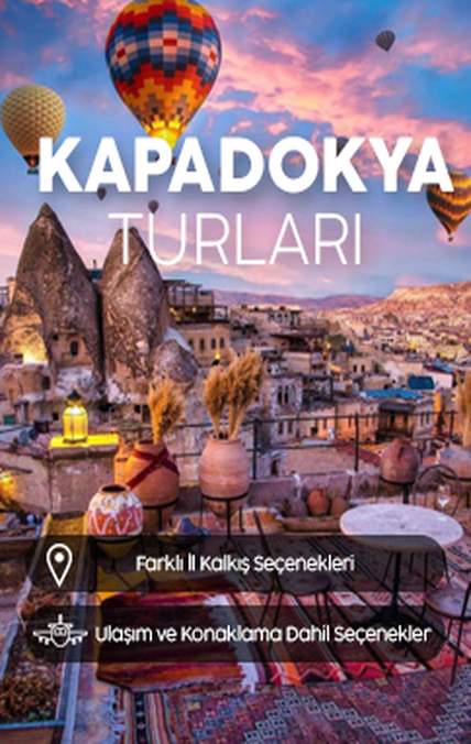 Balonlar eşliğinde Kapadokya vadileri turlari
