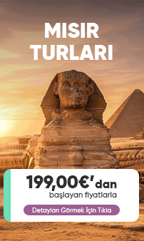 Mısır turları 199 Euro başlayan fiyatlarla