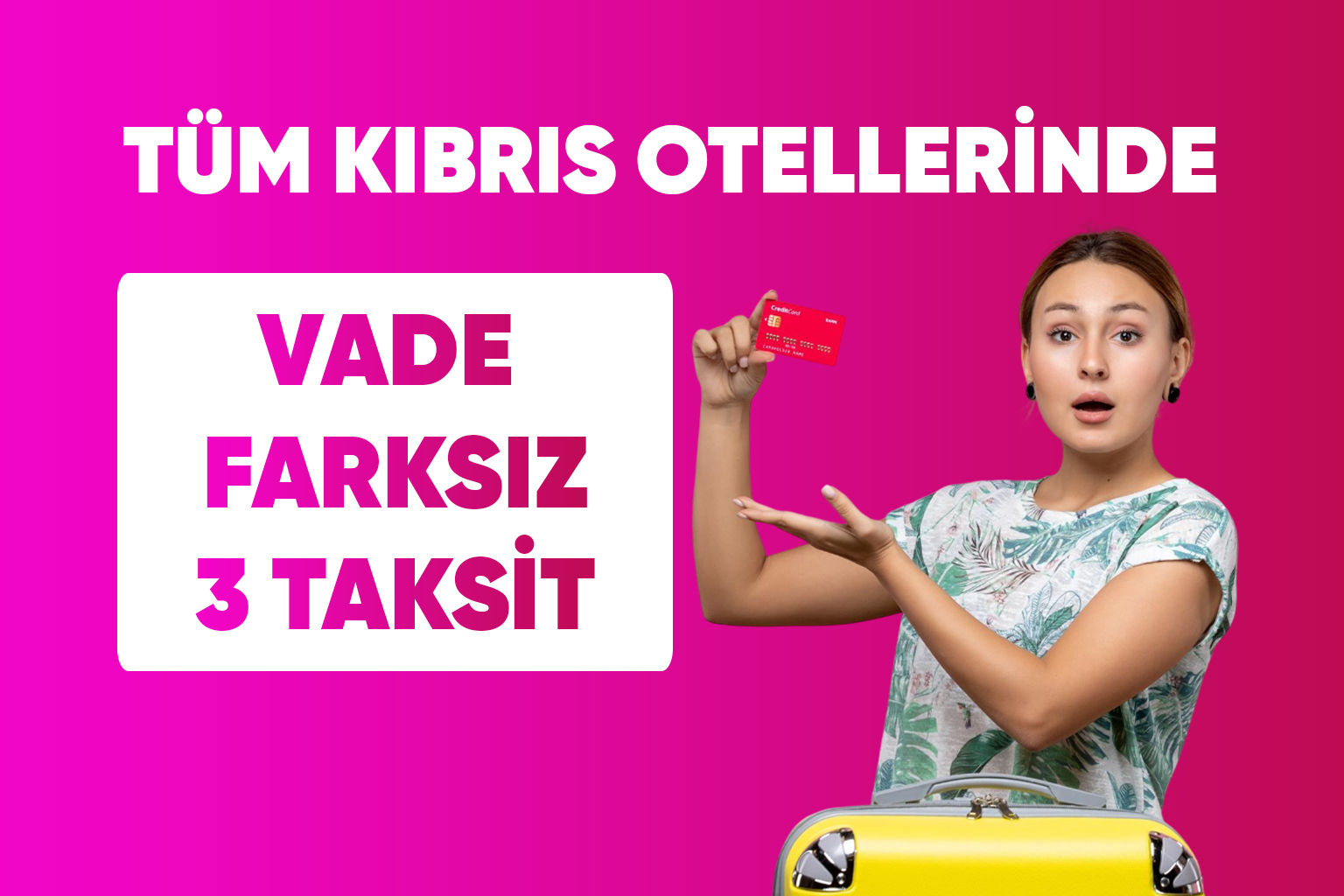 Kıbrıs Otellerinde Vade Farksız 3 Taksit Fırsatı – Tatilkaresi