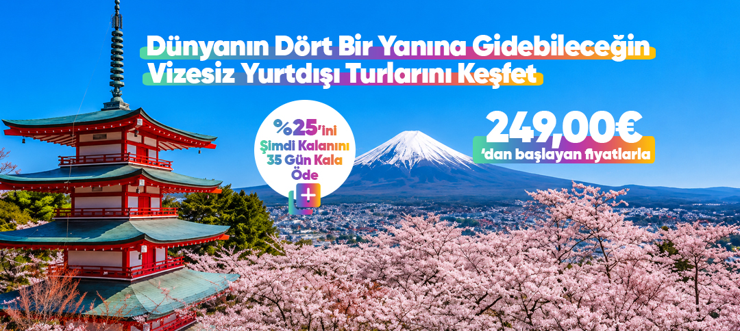 Vizesiz Yurt Dışı Turları ve Erken Rezervasyon Kampanya Afişi – Tatilkaresi