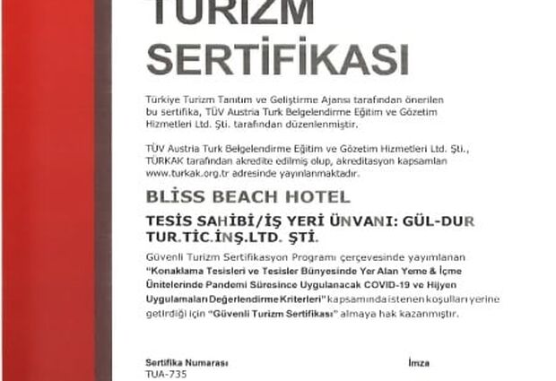 B&B Yüzbaşı Beach Hotel