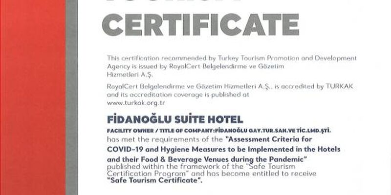 Fidanoğlu Suite Hotel