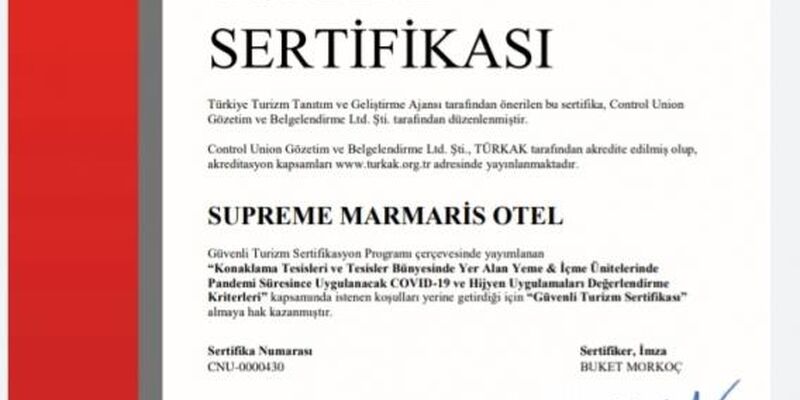 Supreme Otel Marmaris
