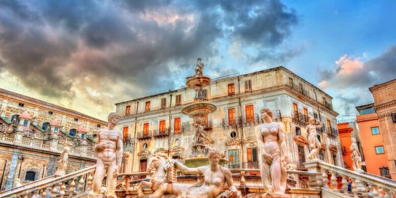 Güney İtalya & Sicilya Turu Türk Havayolları ile 7 Gece 8 Gün - NAP-PMO