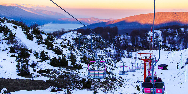 Makedonya Mavrovo Kayak Turu Rotası