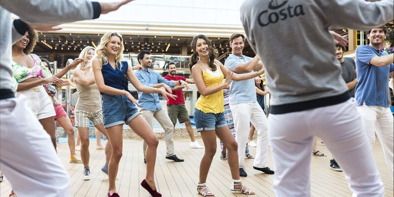 Costa Diadema ile Kuzey'den Güney'e