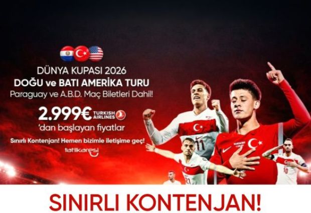 Dünya Kupası Özel Doğu ve Batı Amerika Turu - Paraguay ve A.B.D. Maç Biletleri Dahil!