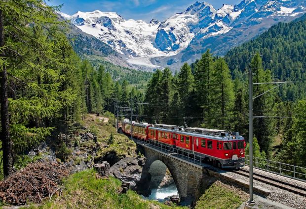 Diyarbakır’dan Bernina Express ile Bir Avrupa Masalı Turu – SunExpress Havayolları ile 6 Gece
