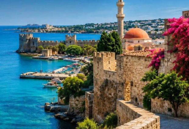 Fethiye Hareketli  Ekonomik Rodos Adası Turu 4 Gece 5 Gün