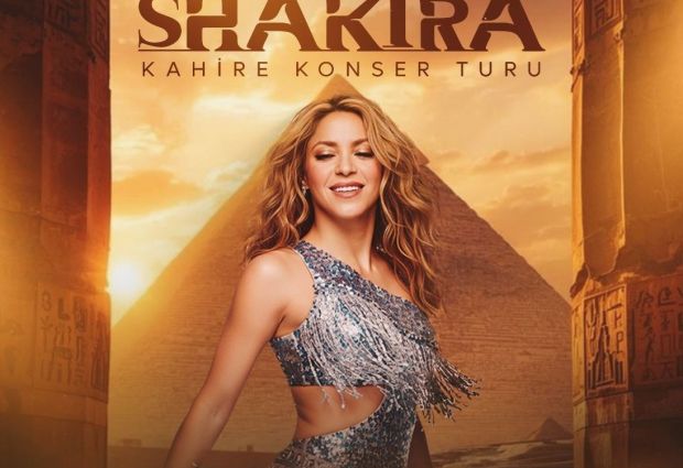 Ankara Çıkışlı Prestij Kahire - Shakira Konseri Turu 3 Gece 4 Gün Ajet Havayolları İle Shakira Konseri Bileti, Giza Piramitleri Transferi ve Kahire Şehir Turu Dahil!