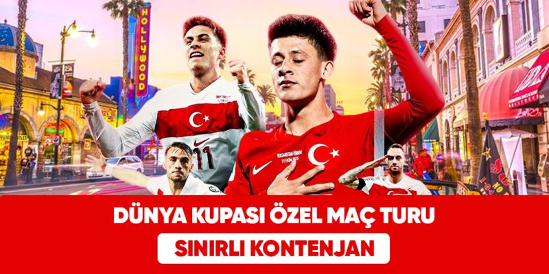 Dünya Kupası Özel Los Angeles Turu - A.B.D. Maç Bileti Dahil - Türk Havayolları ile 4 Gece
