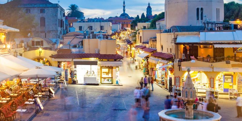 Kapıda Vizeli Rodos Turu Feribot ile 3 Gece 4 Gün