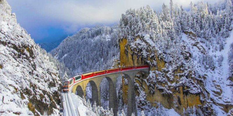 Samsun'dan Bernina Express ile Noel Pazarları Ajet Havayolları ile 4 Gece