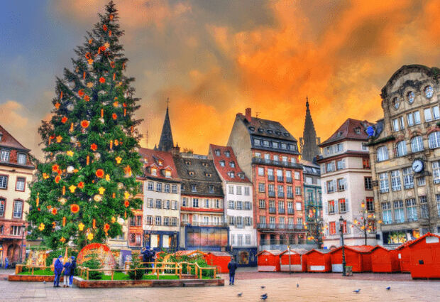 Dolu Dolu Alsace & Colmar & Strazburg Noel Pazarları Rotası Turu (Türk Hava Yolları ile) V1